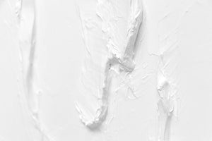 Struktur Acrylbild in Weiß und Beige