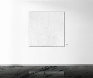 Modern wall decor for living room "Life III" 40x40 inch
