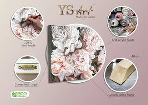 Moderne Acrylmalerei florales Motiv